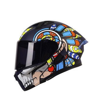 CASCO RODA RUSH ABAT. AZUL...