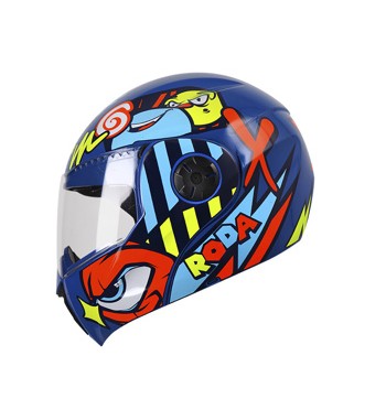 CASCO RODA KIDS ABAT. AZUL XS